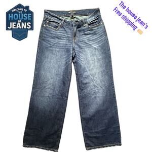 Sincerely Jules Women’s Wide Leg Jeans Size 5/27 – Mid Wash Denim –